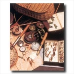 Old Wooden Rod Fly Reel And Fishing Lure Cabin Lodge Wall Picture Art Print. Fixed Price $17.98.