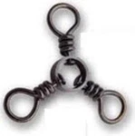 Tsunami T3WS-1-10 Three Way Swivel 100LB. Test Black Finish Size 10CT. Fixed Price $11.90.