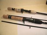 Zebco Authentic Series ZASC602M-MA Medium 6' Casting Rod. Fixed Price $24.99.