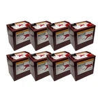 Set Of 8 Trojan T105-AES 6 Volt Deep Cycle Agm Battery Maintenance Free. Fixed Price $3199.99.