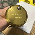 Okuma Titus Gold TG10 Lever Drag Reel Sailfish Tuna Offshore Trolling. Fixed Price $284.99.