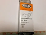 3455 Do-it Weighted Hook Jig Mold 5/16 7/16 Oz. Fixed Price $68.30.