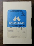 Vintage Mustad 3260B Size 4 Gold Aberdeen Hooks Made Norway & Son Usa. Fixed Price $12.99.
