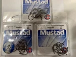 Mustad Circle HOOK-39944-BN-1 SIZE-3PACK(10EACH) Hook-point Bent. Fixed Price $14.95.
