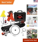 Strong 2625 Lbs N52 Magnet Fishing Kit: Complete Set For Exciting Outdoor Fun. Fixed Price $90.89.