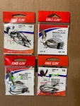 4PKS Of Eagle Claw Fishing Hooks 449WA-1/0 Weedless 4PC (16PCS) Nip. Fixed Price $16.99.