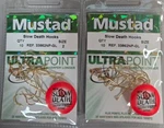 2-10PKS Mustad Slow Death Fish Hooks 33862NP-GL Size Gold. Fixed Price $12.99.