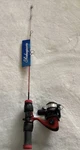 Shakespeare Fuel Ice Fishing Rod & Reel 27 Light Action Graphite 4LB Line New. Fixed Price $25.00.