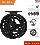 1/2WT Fly Fishing Reel Left/right Hand Aluminum Alloy With Taper Line. Fixed Price $48.44.