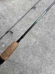 Shimano Carbomax SCM50UL Spinning Fishing Rod 2-PIECE 1-4LB 1/32-3/16OZ Euc. Fixed Price $85.00.