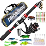 Proberos Kids Fishing Pole - Portable Telescopic Rod And Reel Combo K.... Fixed Price $49.32.