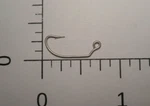 100 Mustad NO.6 Limerick Jig Hook Eyed Tinned Shank Bent Down Special 31110. Fixed Price $11.99.