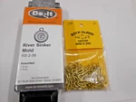 3180 Do-it River Sinker Mold 5, 6 Oz 100 # 2 Brass Wire Eyes Included. Fixed Price $64.19.