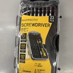 Mammoth 23-PIECE Precision Screwdriver Set Magnetic Bits With Case. Fixed Price $24.99.