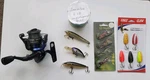 Freshwater Ultrlight Spinning Reel Master 402M Bl With Line And Lures.. Fixed Price $15.49.