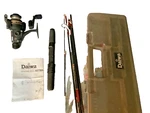 (nos) Vintage Daiwa Minispin System MS5-59B Ultralight Rod/reel # AG750A. Fixed Price $90.00.